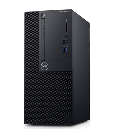 戴尔（DELL ）OptiPlex 3070MT9代商用办公台式电脑主机I3-9100