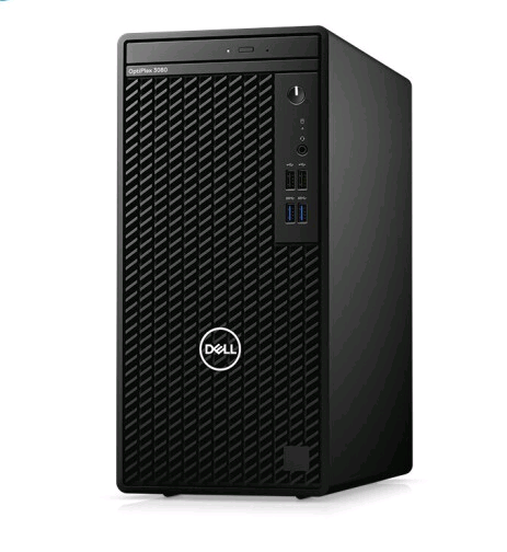 戴尔（DELL ）OptiPlex 3080MT  I3-10100 十代商用办公台式电脑主机