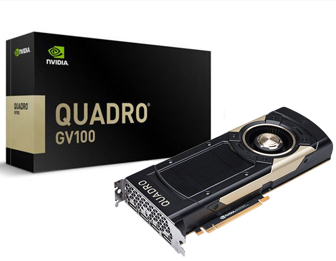 戴尔(Dell) 成都 NVIDIA（英伟达） QUADRO GV100 32G 双精度计算渲染GPU推理训练显卡服务器配件