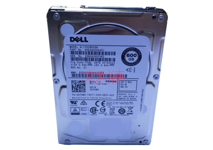 戴尔（DELL）600GB 15K RPM SAS 12Gbps 2.5英寸