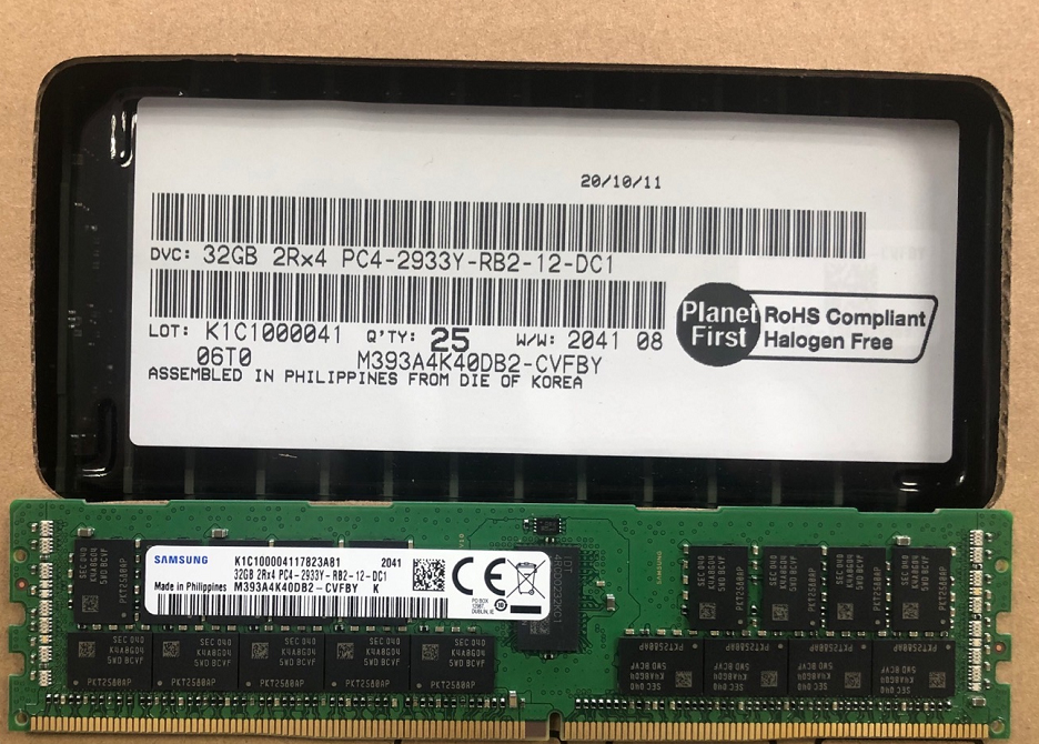 戴尔（DELL） Memory 服务器工作站内存 32G DDR4 2933MHz RECC